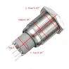 16mm LED illuminé autobloquant étanche bouton de poussée interrupteur en acier inoxydable